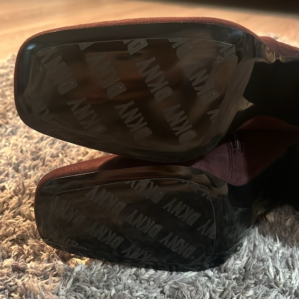 DKNY CHOCOLATE BROWN OVER THE KNEE BOOT - NEW - Picture 11 of 13